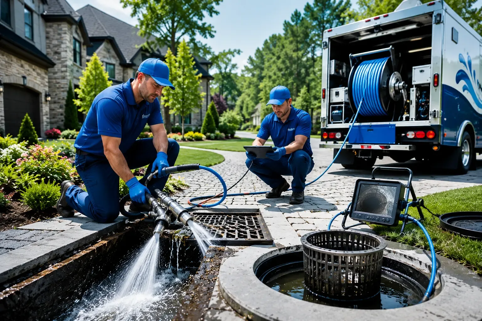 Local outdoor drain cleaning professionals in Spring Green, WI