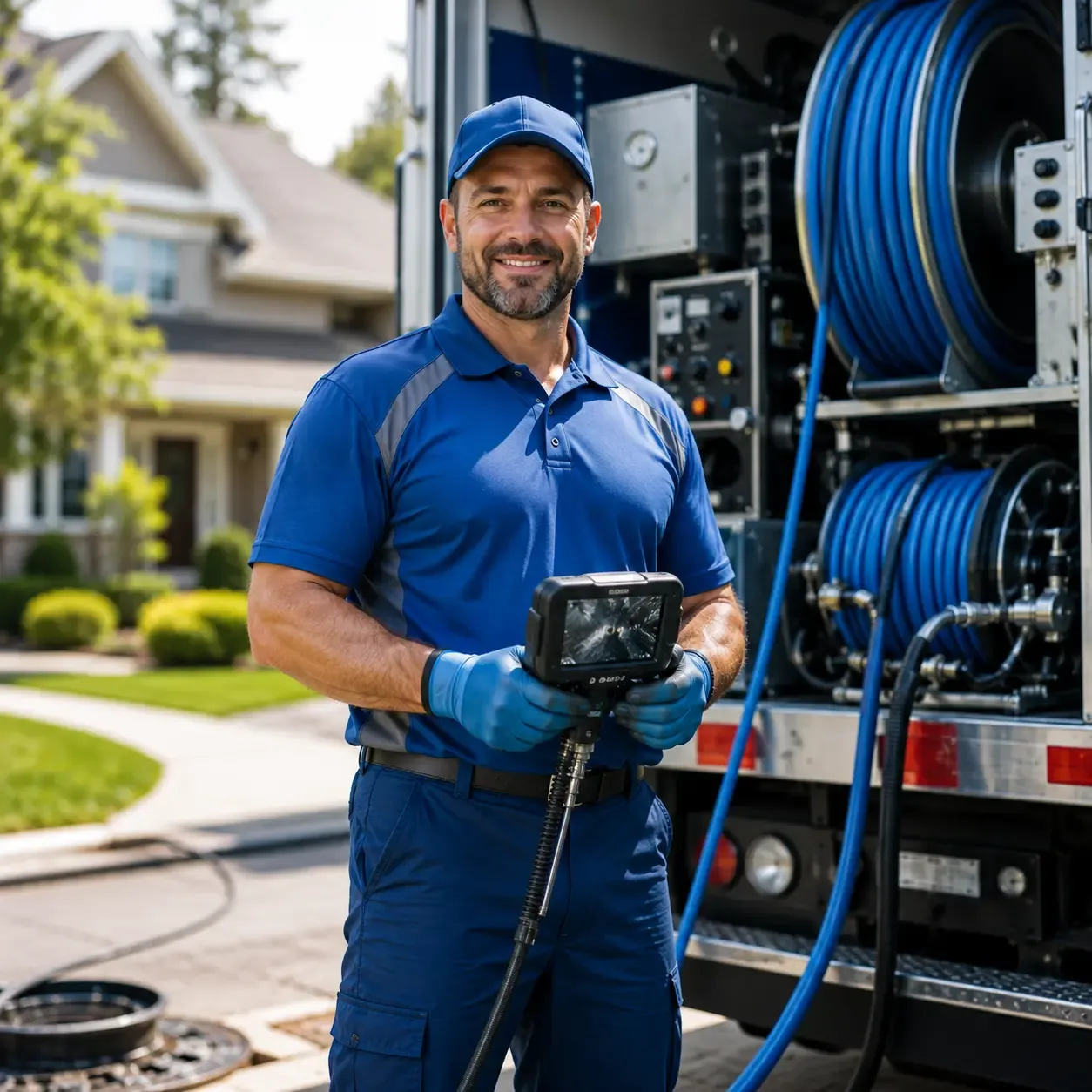 Local outdoor drain cleaning specialists in Spring Green, WI